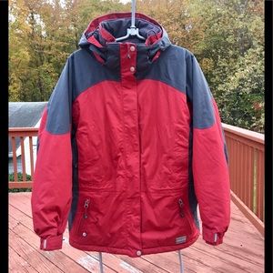 LL BEAN HOODED WINTER COAT